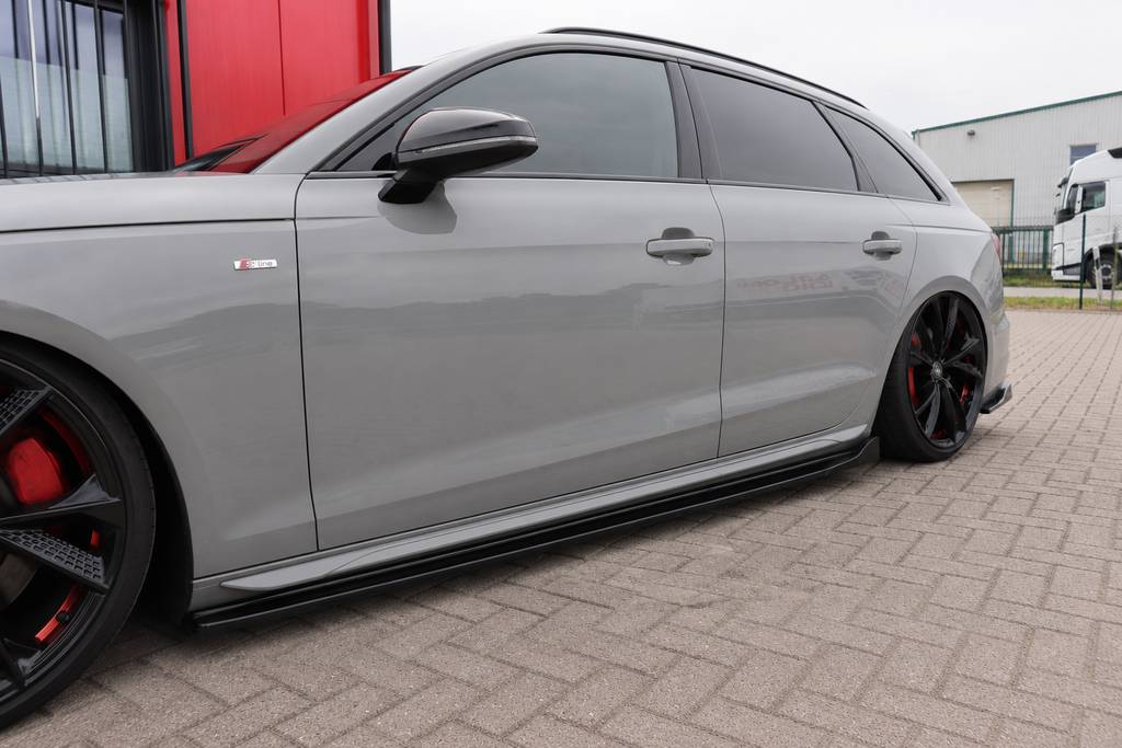 Cup Seitenschweller mit Wing für Audi A4 B9 8W S-Line Facelift
