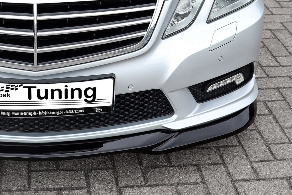 CUP Frontspoilerlippe aus ABS für Mercedes Benz E Klasse W212