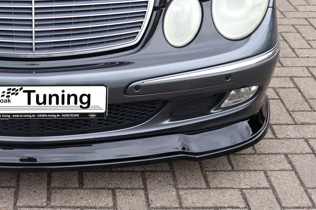 CUP Frontspoilerlippe aus ABS für Mercedes Benz E Klasse W211
