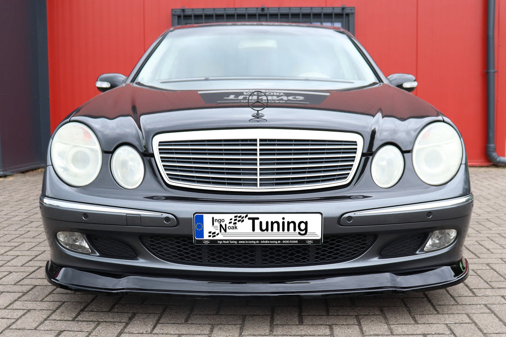 CUP Frontspoilerlippe aus ABS für Mercedes Benz E Klasse W211
