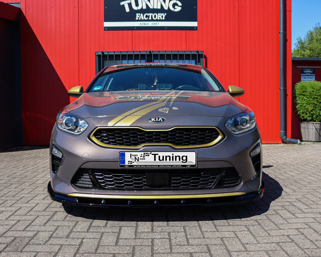 CUP Frontspoilerlippe mit Wing für Kia Ceed CD Standard