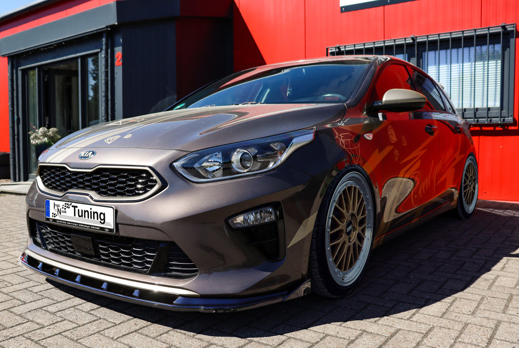 CUP Frontspoilerlippe mit Wing für Kia Ceed CD Standard