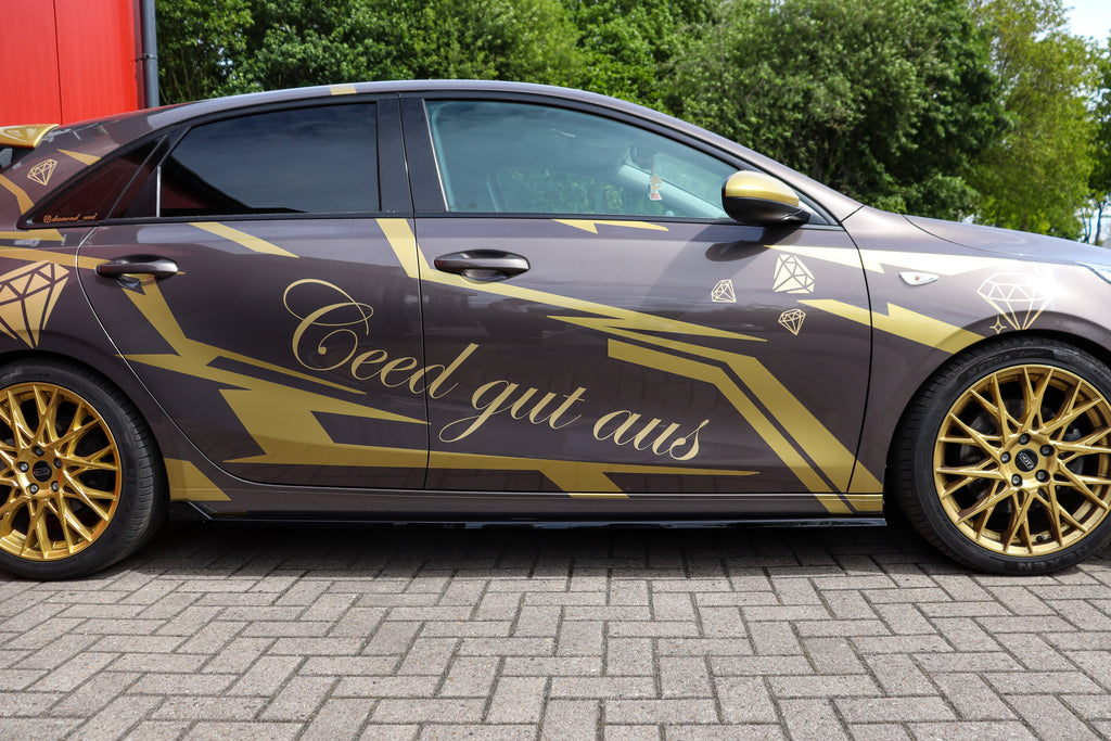 CUP Seitenschweller mit Wing hinten für Kia Ceed CD Standard