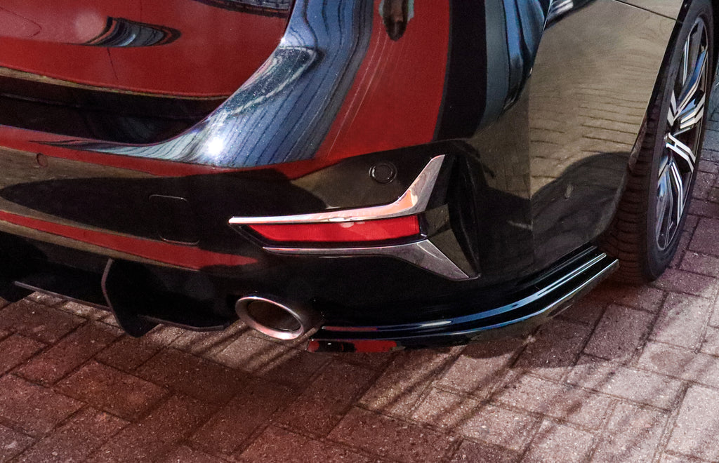 Seitenteile für BMW 3er G20/G21 Touring von Ingo Noak Tuning, Heckansatz, ohne M-Paket, aus ABS-Kunststoff, klare Optik