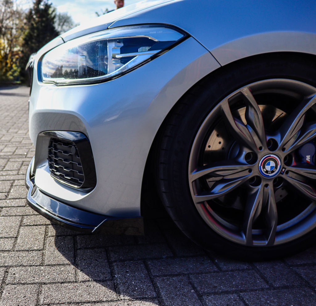 BMW 1er F20 M-140i Frontspoilerlippe mit Wing, Ingo Noak Tuning, aus ABS-Kunststoff, für Modelljahr 2015-2019