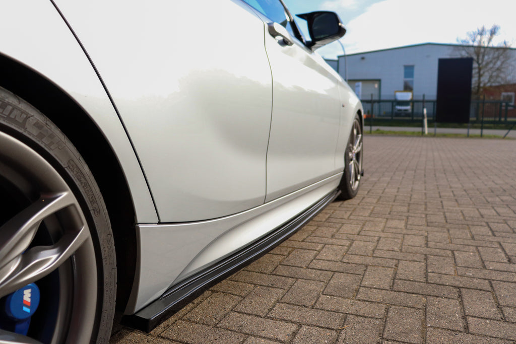Seitenschweller im CUP Look für BMW 1er F20/21 M-135i, Ingo Noak Tuning, aus ABS-Kunststoff, passend für 2011-2015