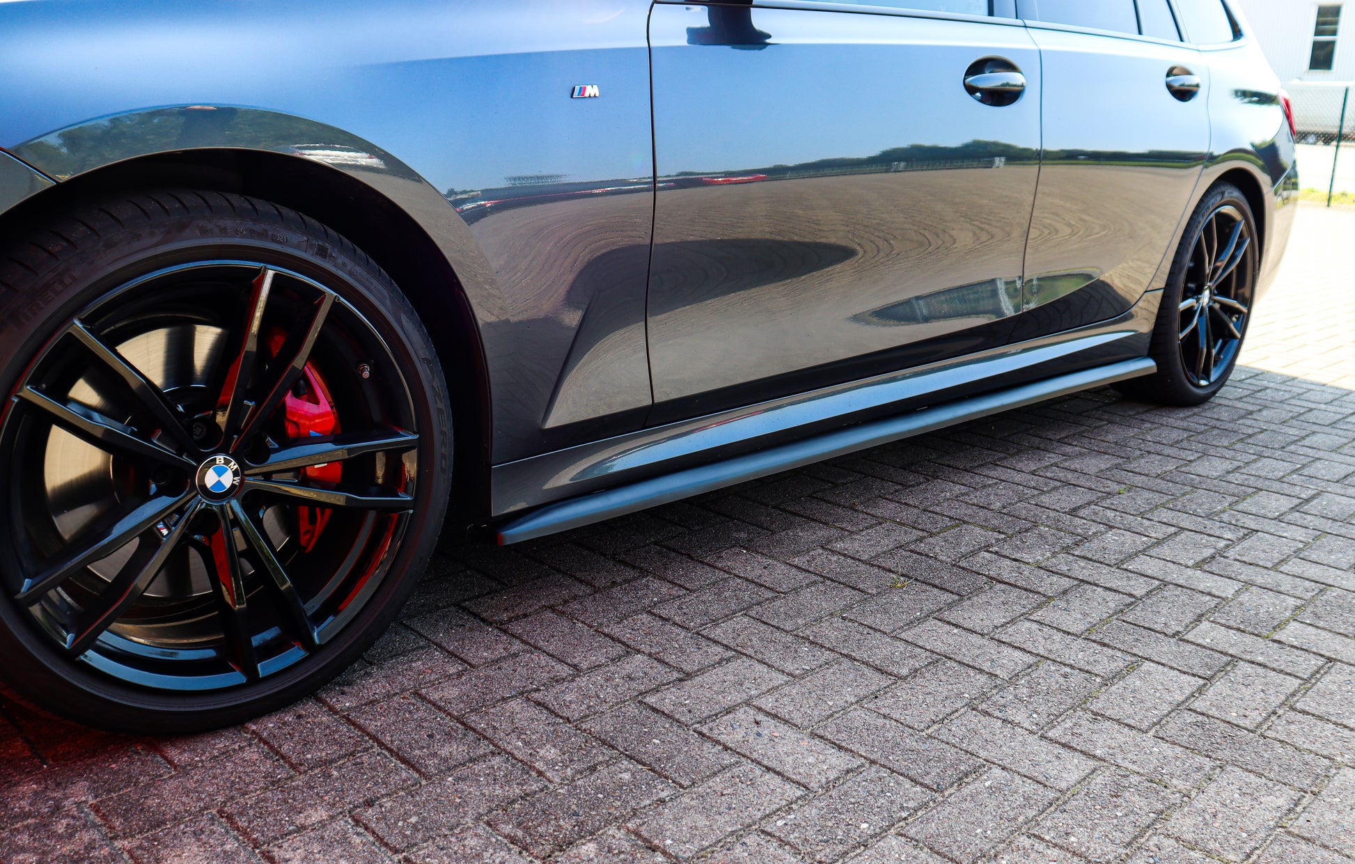 Seitenschweller aus ABS für BMW 3er G20 G21 M-340i von Ingo Noak Tuning, sichtbare Passform und Design