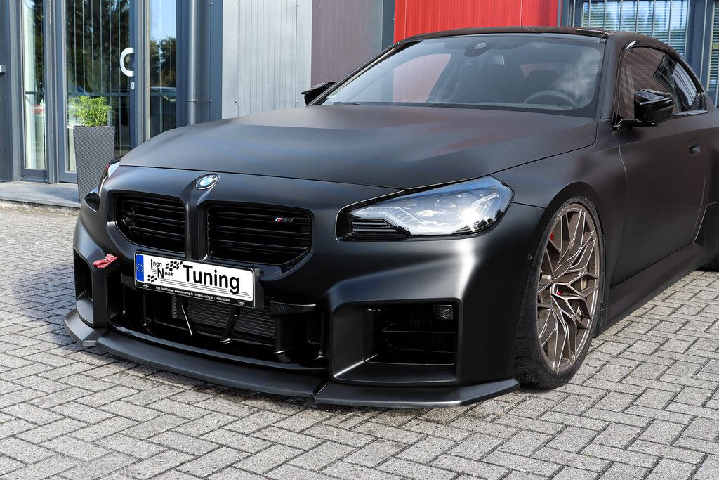 Frontspoilerlippe Cup mit ABE aus ABS für BMW M2 G87 - Ingo Noak Tuning