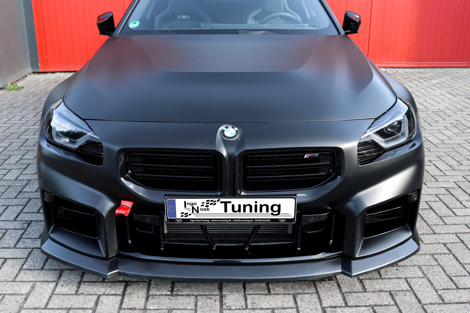 Frontspoilerlippe Cup mit ABE aus ABS für BMW M2 G87 - Ingo Noak Tuning