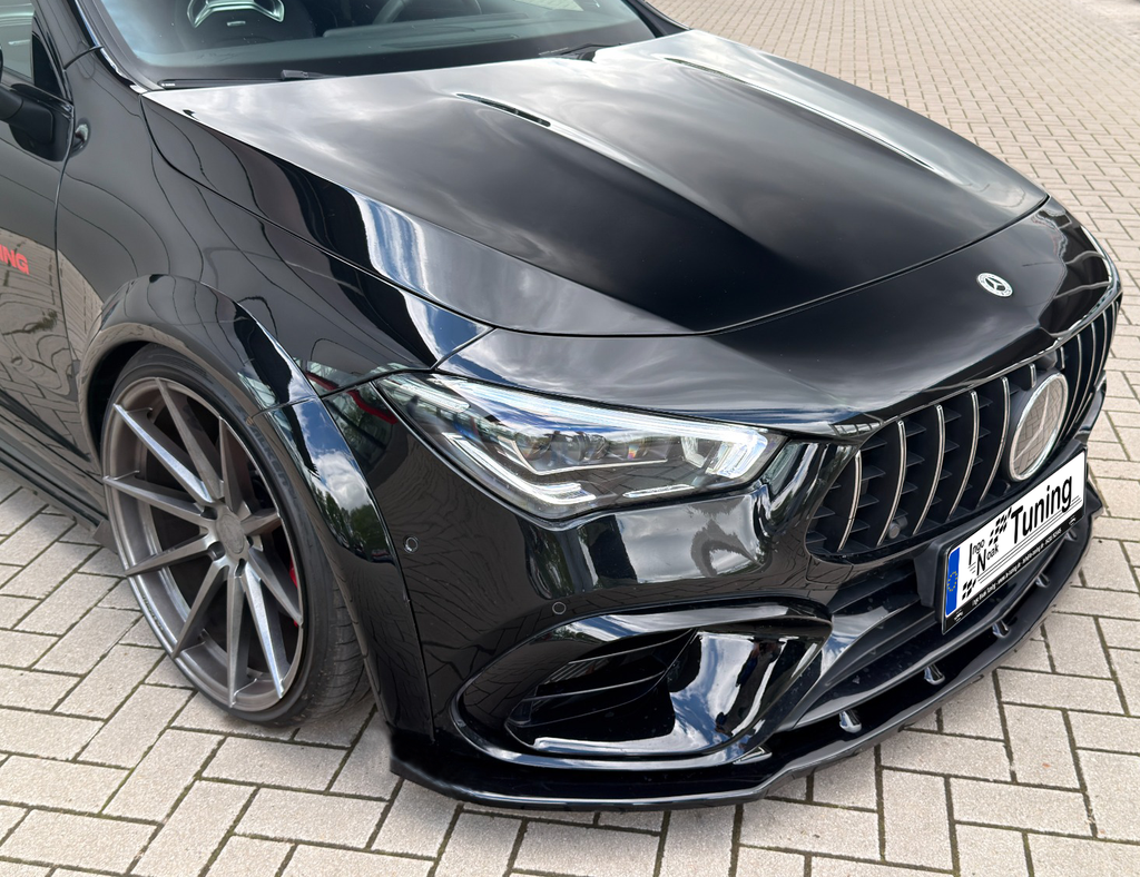 CUP Frontspoilerlippe aus ABS für Mercedes CLA 35/45 AMG Aeropaket