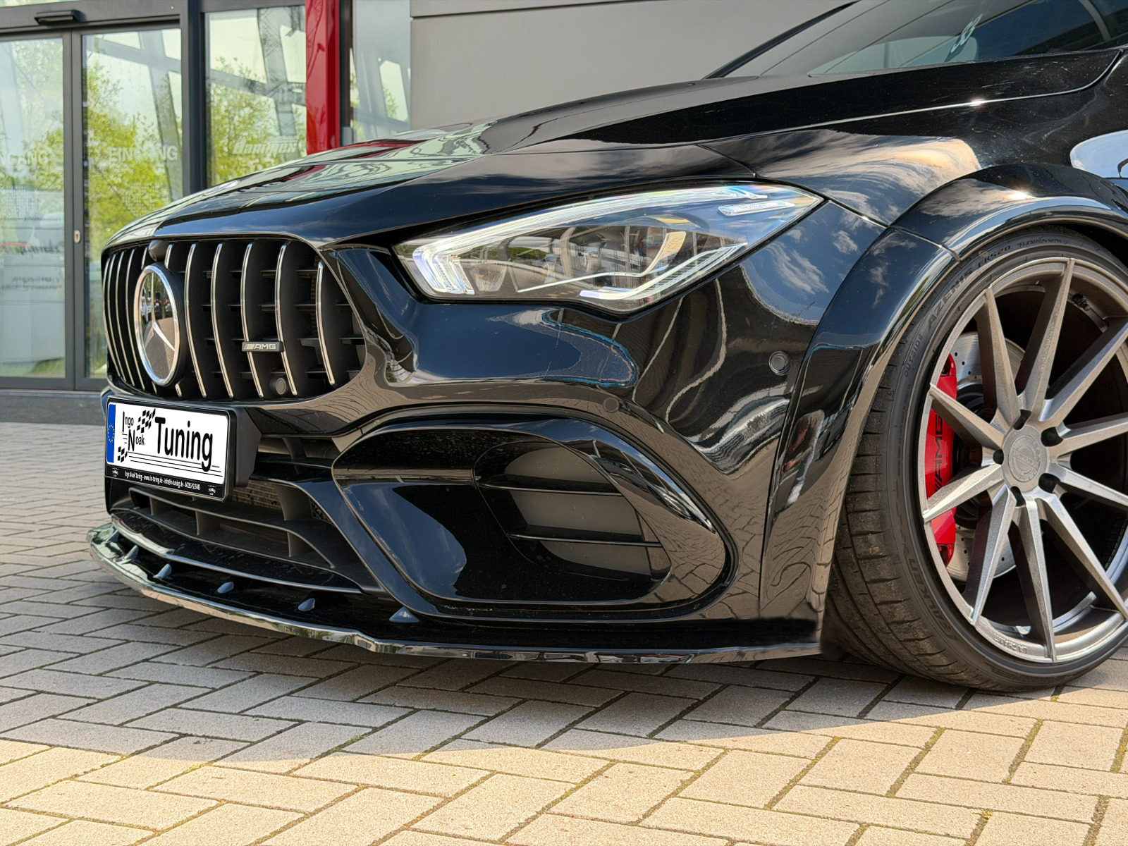 Widebodykit aus ABS für Mercedes CLA 35/45 AMG Aeropaket