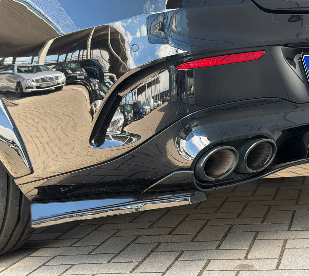 Heckansatz Seitenteile aus ABS für Mercedes CLA 35 AMG / CLA 45 AMG