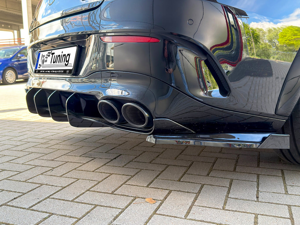Gefräster Heckansatz aus ABS für Mercedes CLA 35/45 AMG + Aeropaket