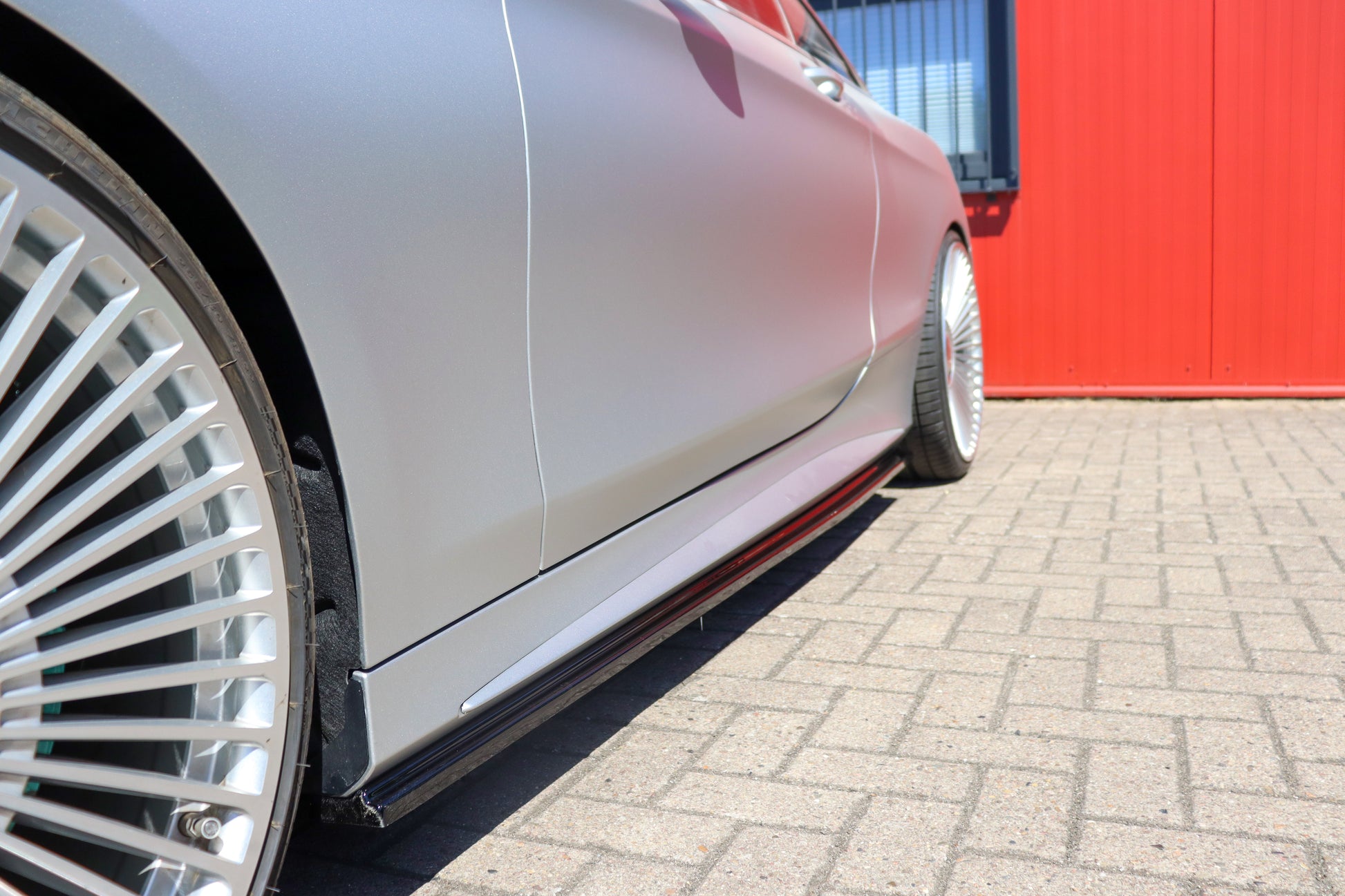 Seitenschweller Cup aus ABS für Mercedes S-Coupe AMG + AMG-Line