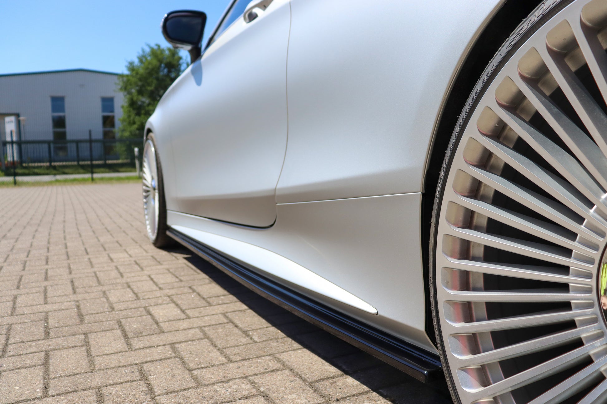 Seitenschweller Cup aus ABS für Mercedes S-Coupe AMG + AMG-Line