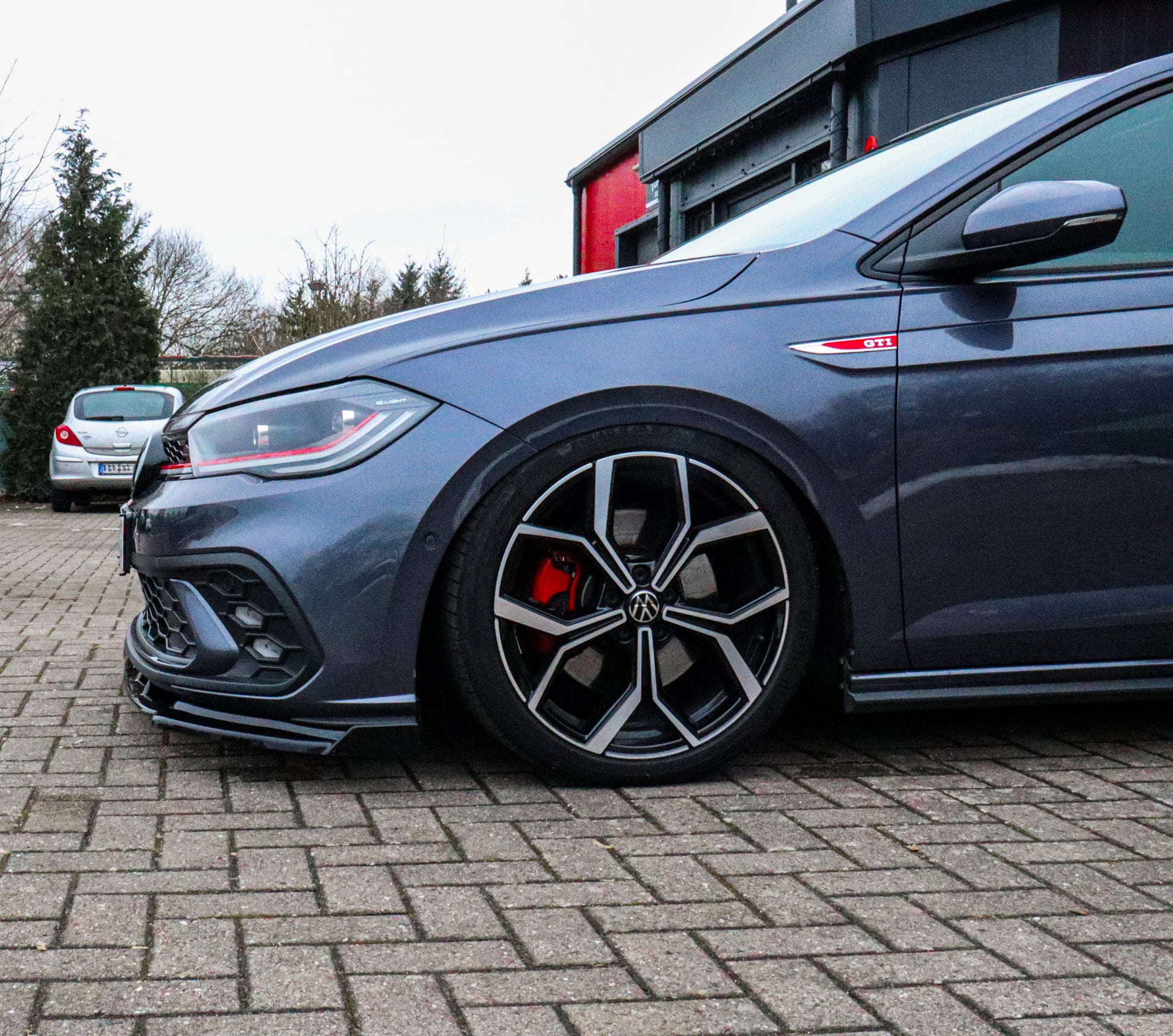 Spoilerschwert Cuplippe mit Wings für VW Polo 6 GTI 2G Facelift