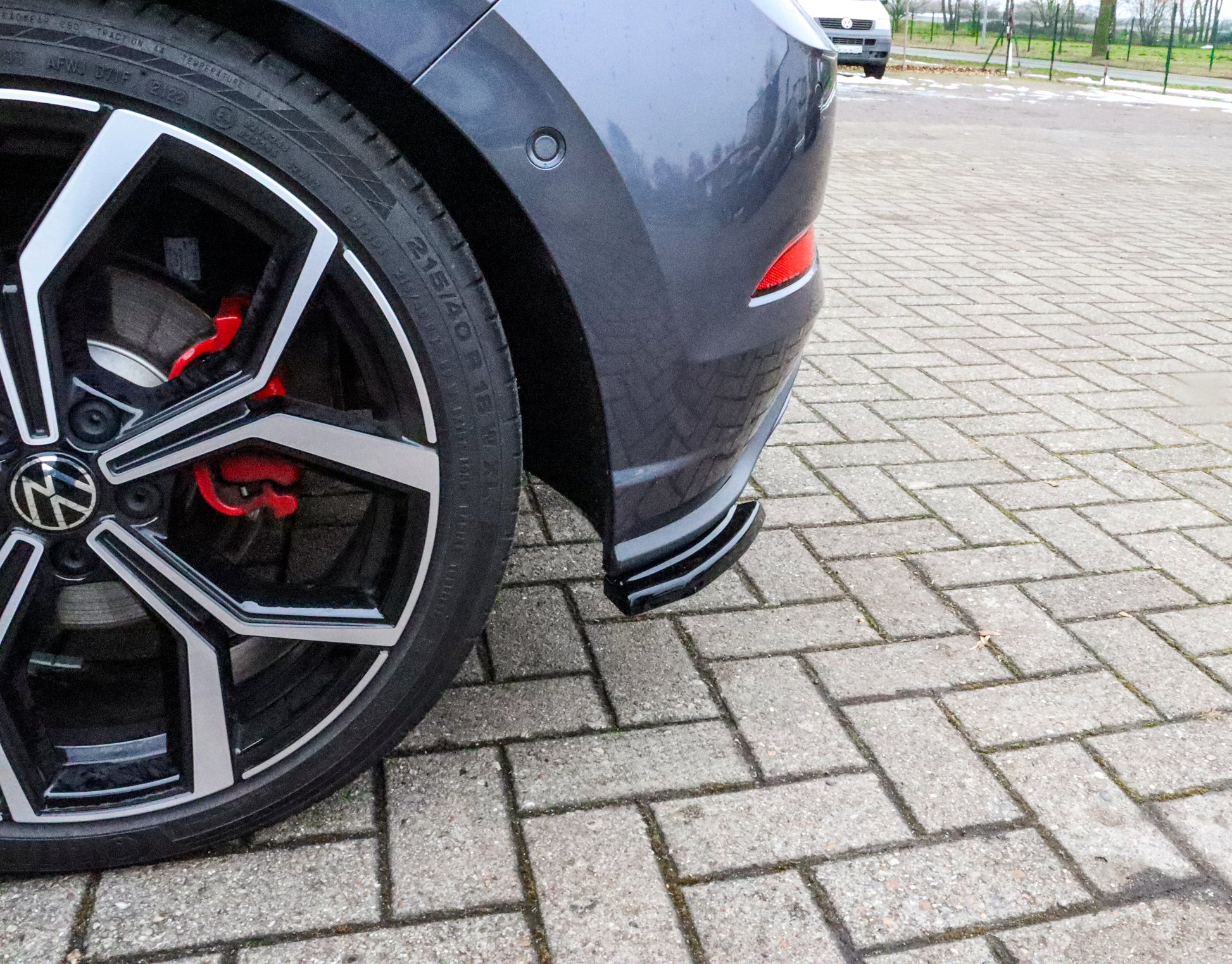 Heckansatz Seitenteile für VW Polo 6 GTI 2G Facelift