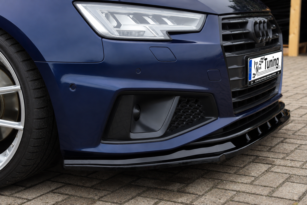 Cup Frontspoilerlippe für Audi A4 B9 S-Line Facelift Competition