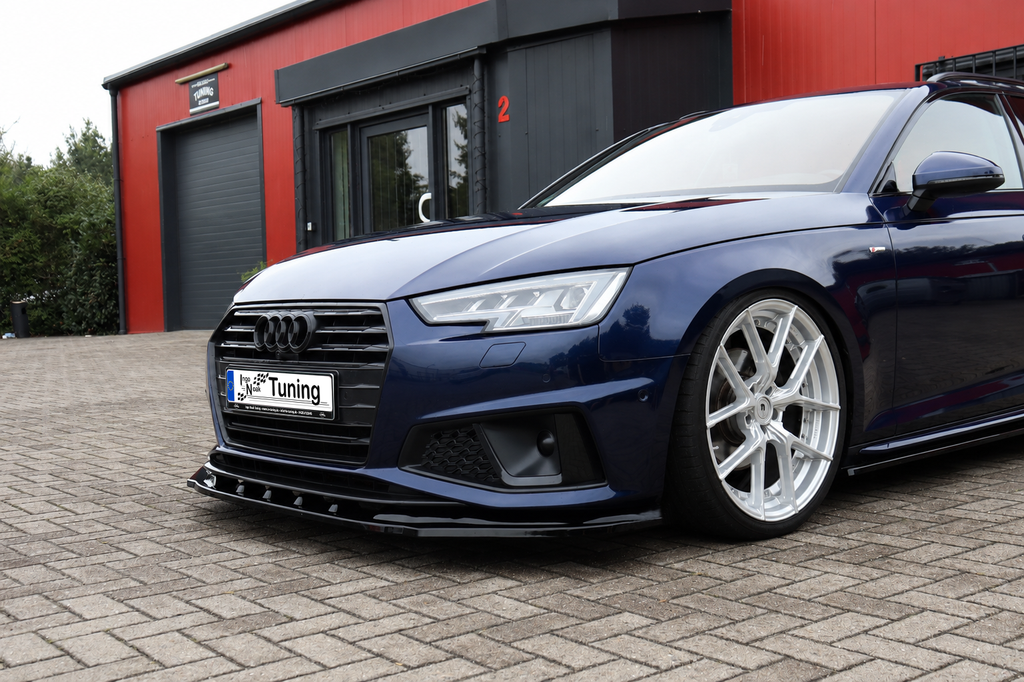 Cup Frontspoilerlippe für Audi A4 B9 S-Line Facelift Competition