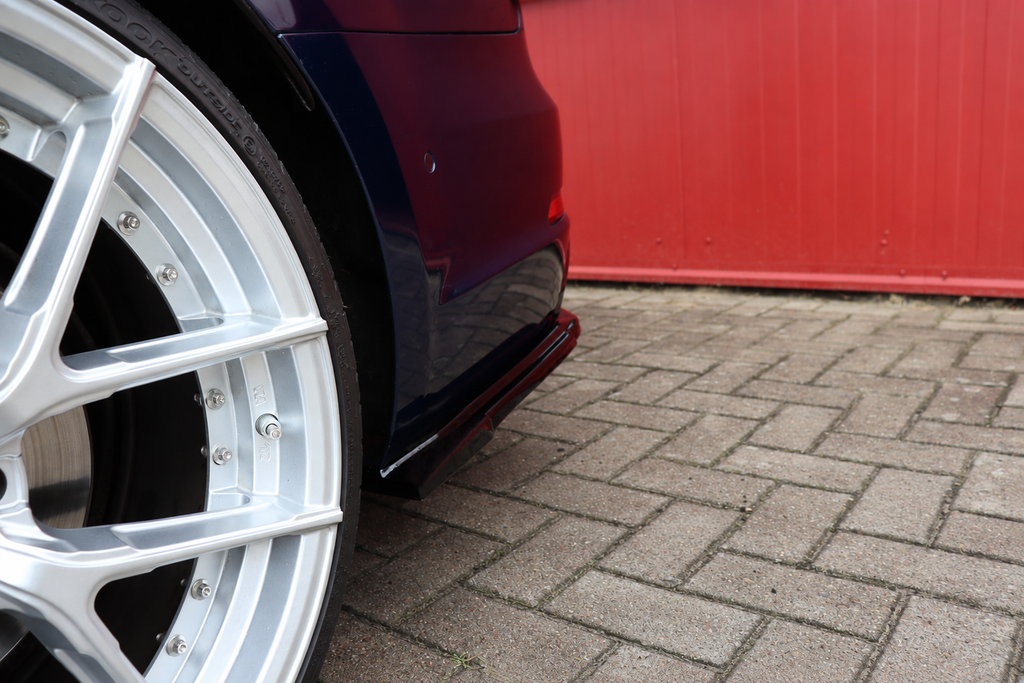 Heckansatz Seitenteile für Audi A4 B9 S-Line Facelift Competition