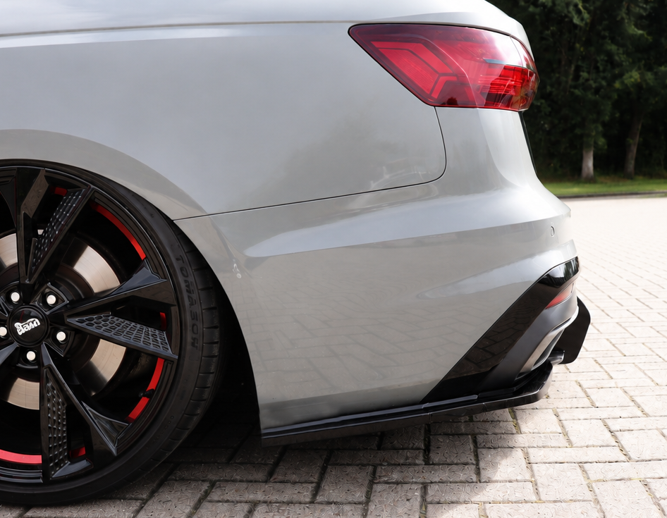 Heckansatz Seitenteile für Audi A4 B9 8W S-Line Facelift