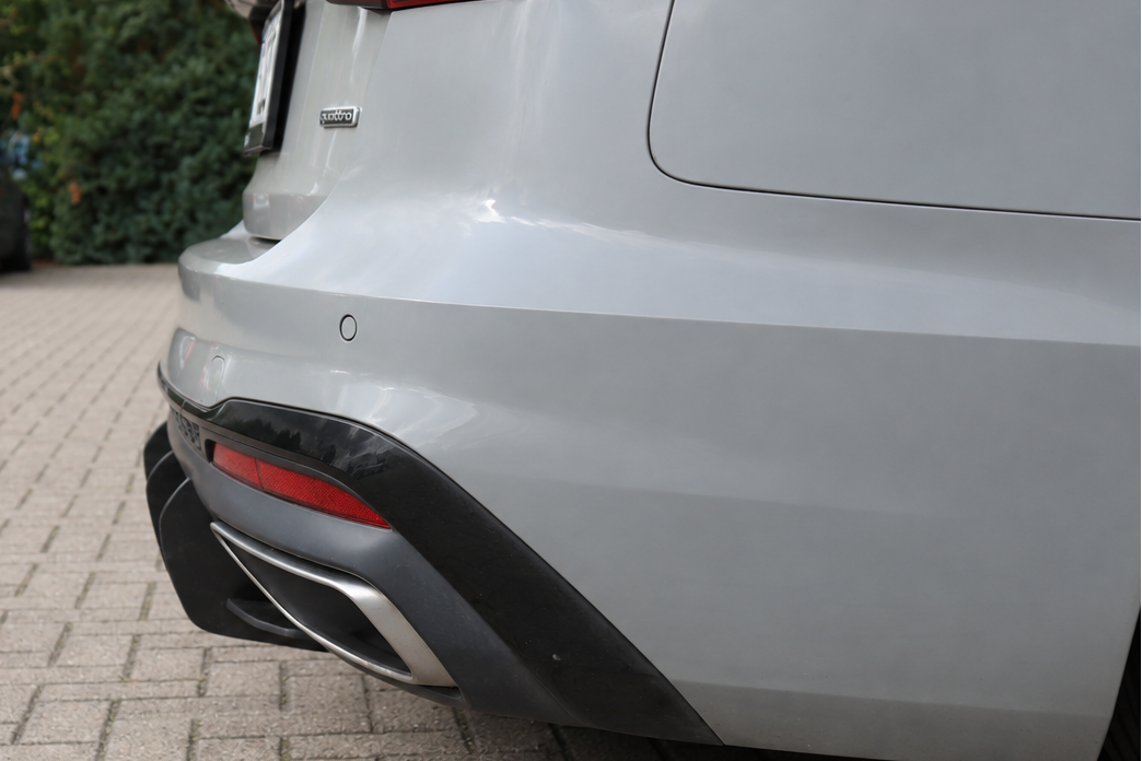 Gefräster Heckansatz für Audi A4 B9 8W S-Line Facelift