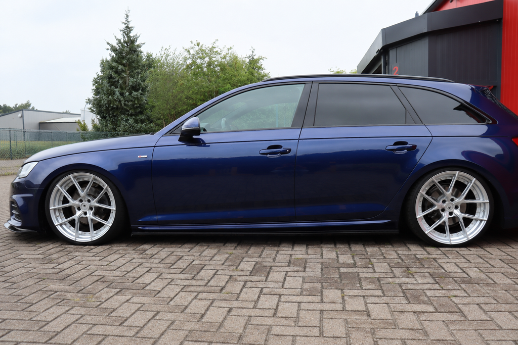 Seitenschweller für Audi A4 B9 S-Line Facelift Competition
