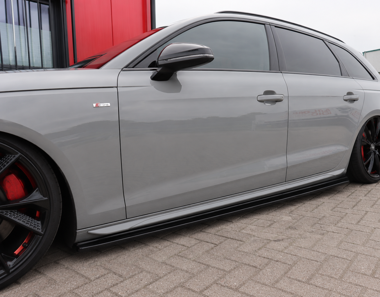 Cup Seitenschweller für Audi A4 B9 8W S-Line Facelift