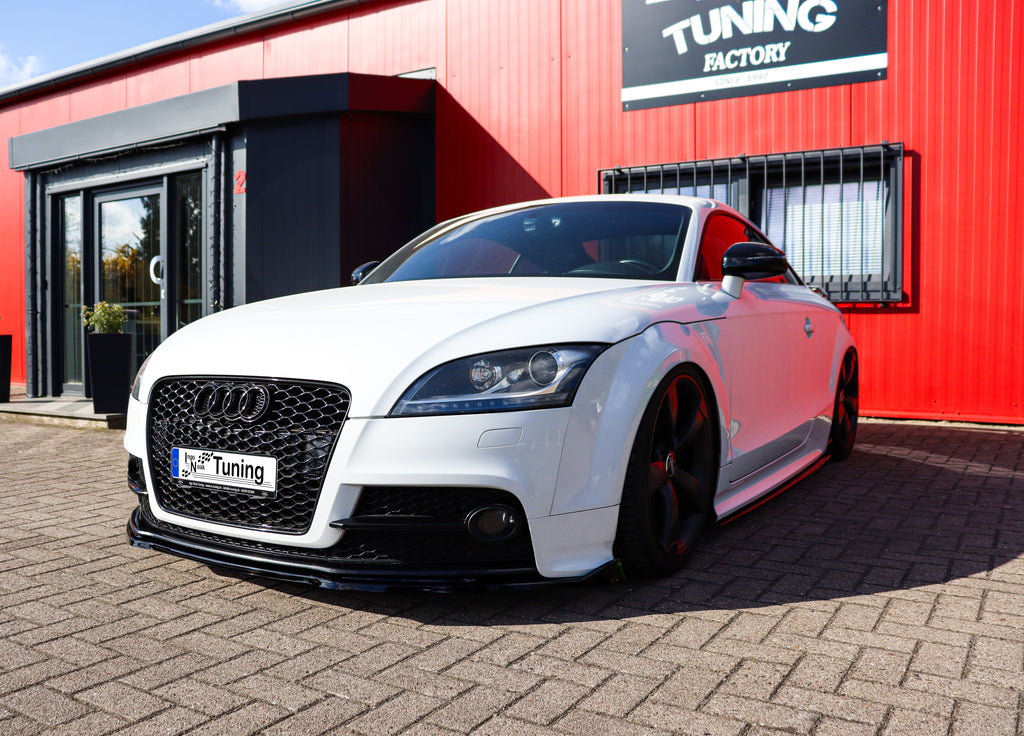 Frontspoilerlippe für Audi TT 8J S-Line Competition, Ingo Noak Tuning, aus ABS, zeigt sportliches Design und hochwertige Verarbeitung