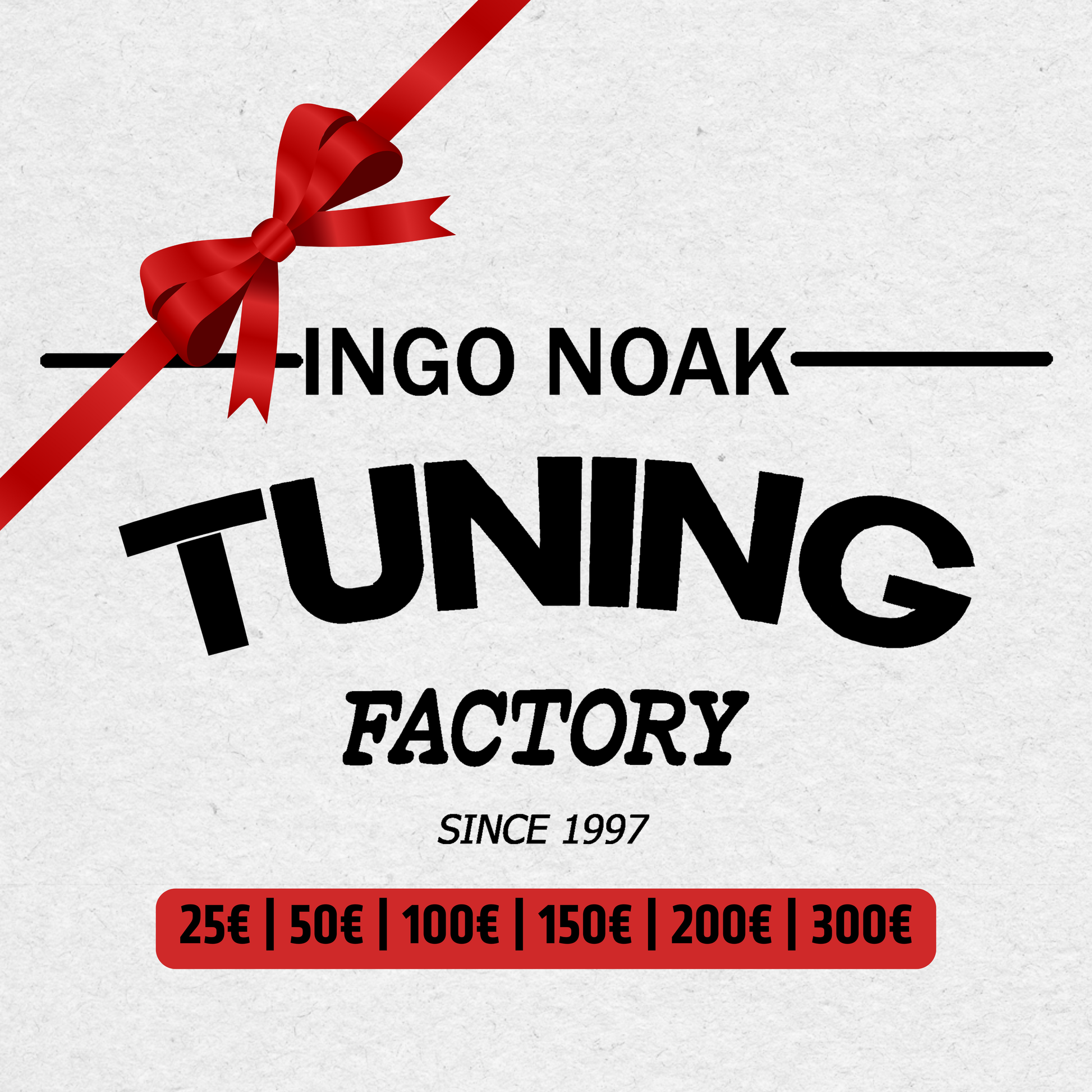 Ingo Noak Tuning Geschenkgutschein