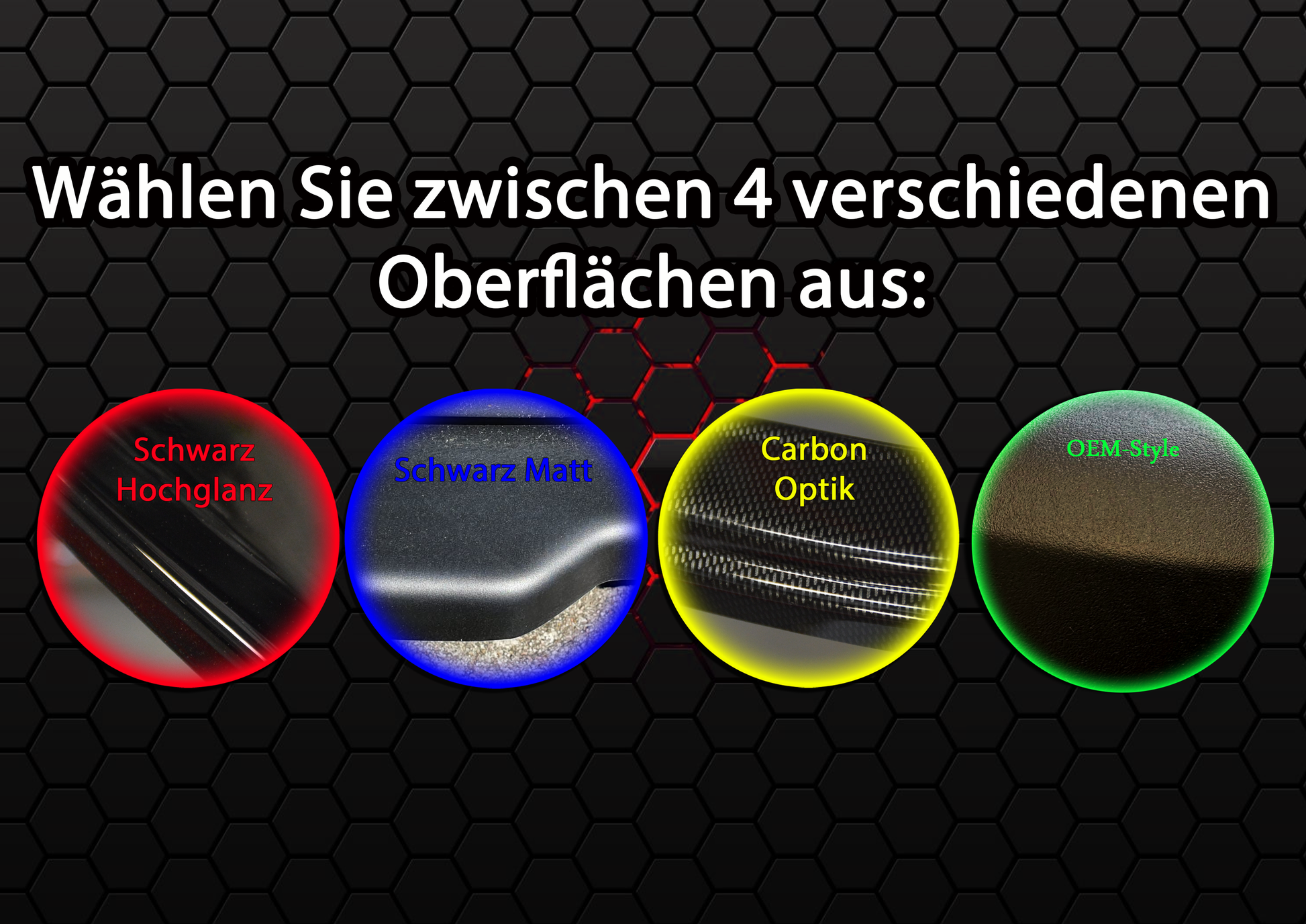 4.tlg. Spoilerflaps aus ABS für Audi TT 8J mit S-Line