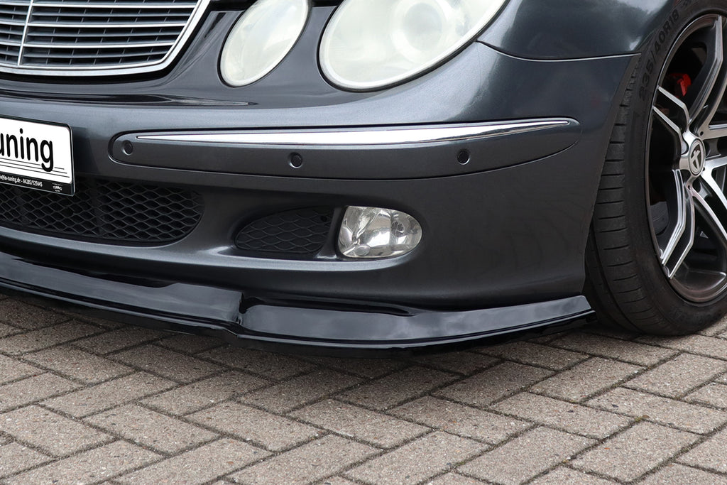 CUP Frontspoilerlippe aus ABS für Mercedes Benz E Klasse W211