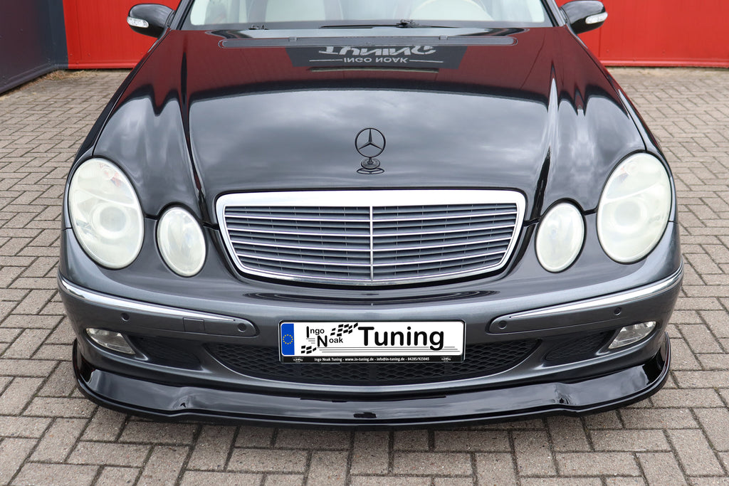 CUP Frontspoilerlippe aus ABS für Mercedes Benz E Klasse W211