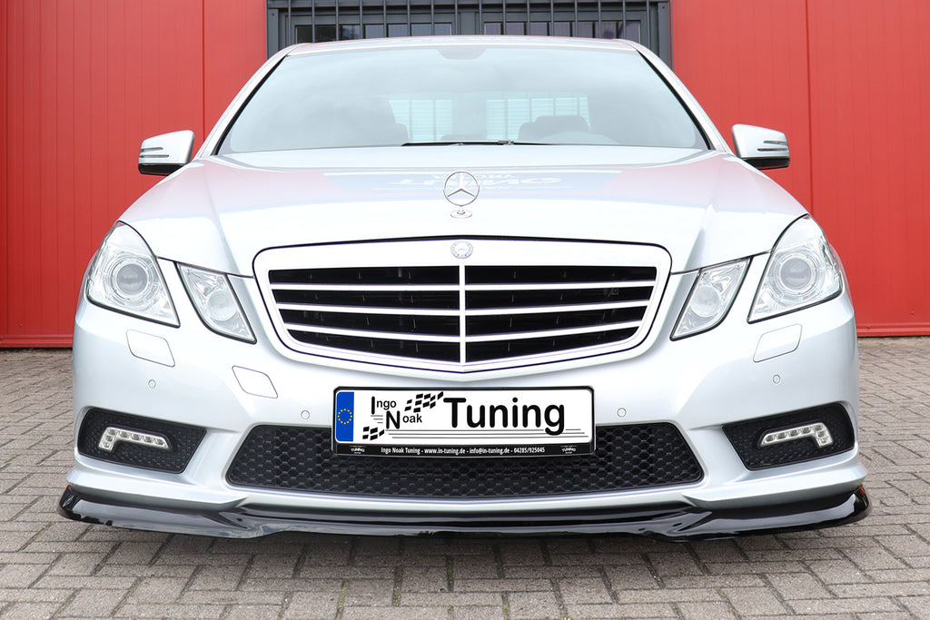 CUP Frontspoilerlippe aus ABS für Mercedes Benz E Klasse W212